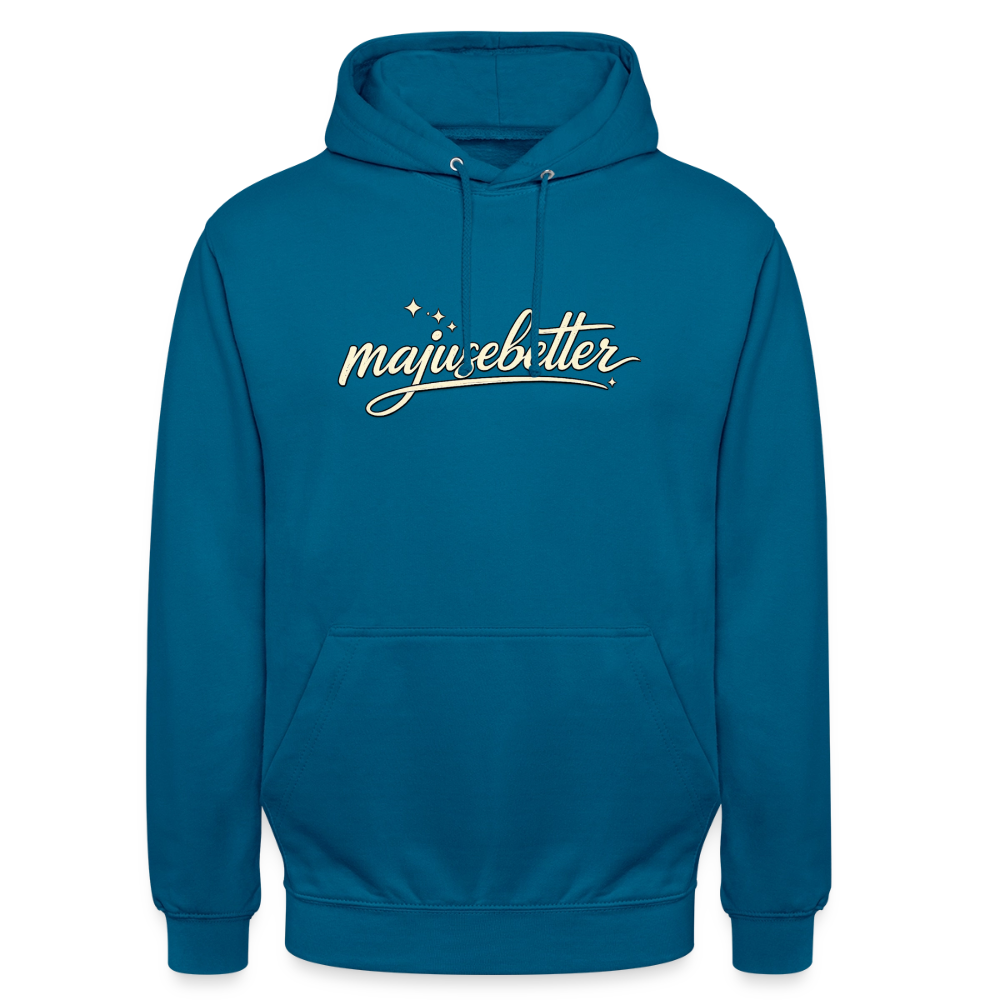 Majusebetter Unisex Hoodie - Tiefseeblau 