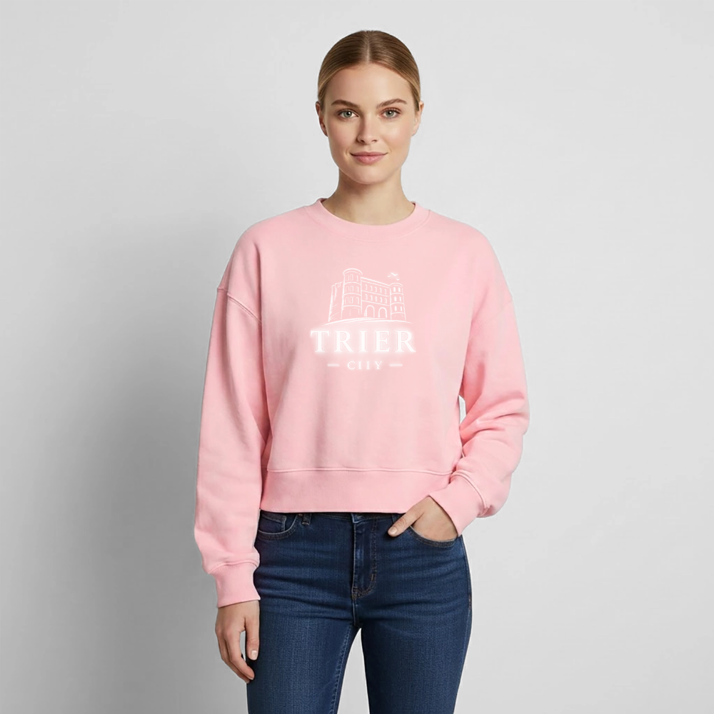 Trier Relaxed Frauen Organic Sweatshirt – DIS54 - Rosa