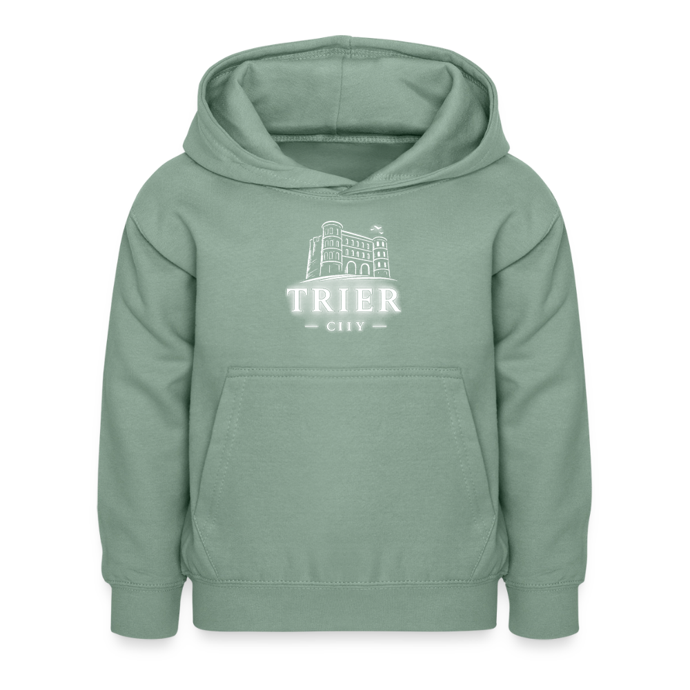 Trier Kinder Hoodie - Graugrün