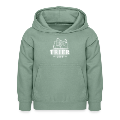 Trier Kinder Hoodie - Graugrün