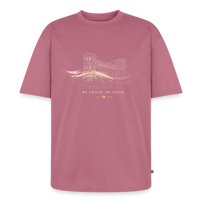 Pride Unisex Premium Oversized Bio T-Shirt - Mauve