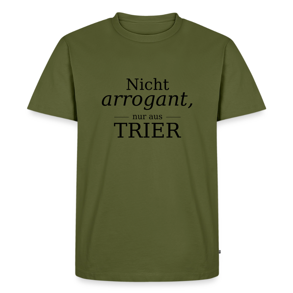Trier Spruch Männer Premium T-Shirt - Khaki