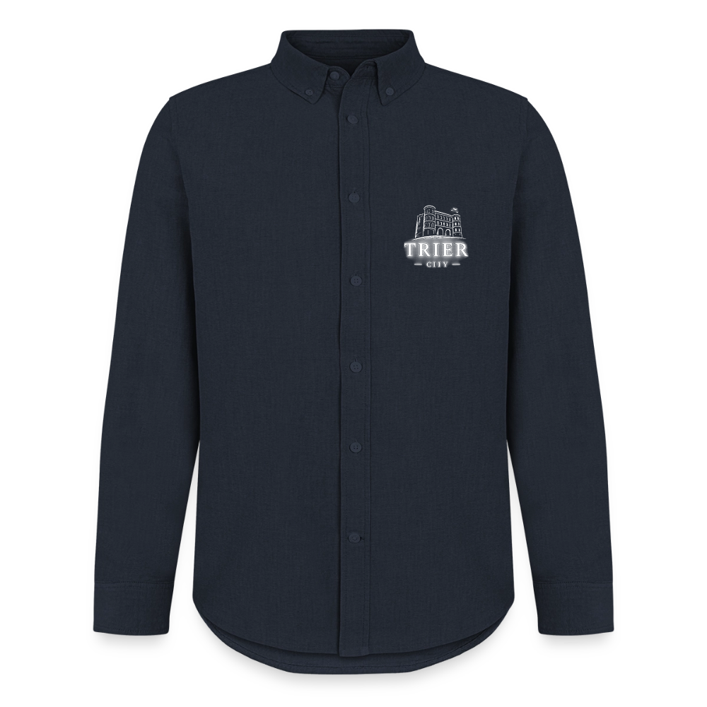 Trier Männer Oxford Hemd von Stanley/Stella - Navy