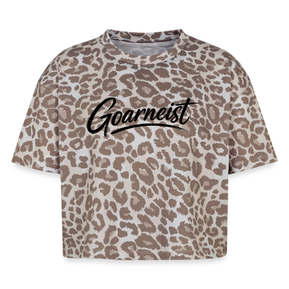 Goarneist Boxy Leo Frauen Premium Organic T-Shirt - Leopard print