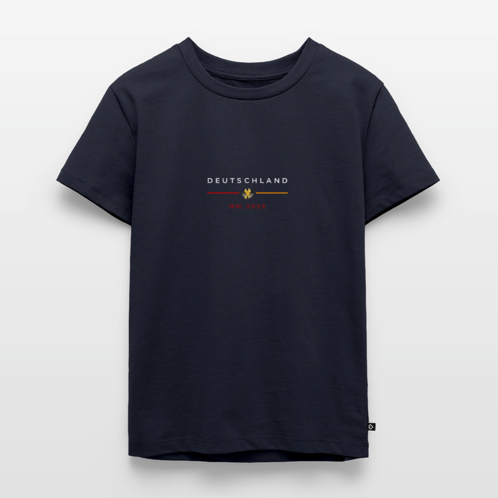Deutschland Kinder Premium T-Shirt - Navy