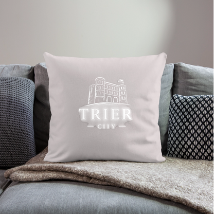 Trier Sofakissenbezug 44 x 44 cm - helles Taupe