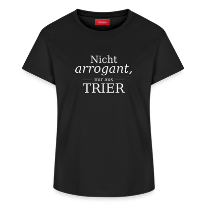 Trier Frauen Supima Cotton T-Shirt - Schwarz