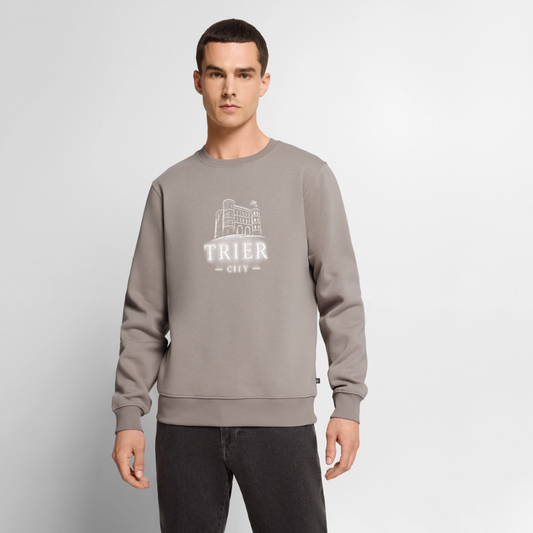 Trier Männer Premium Pullover - Taupe