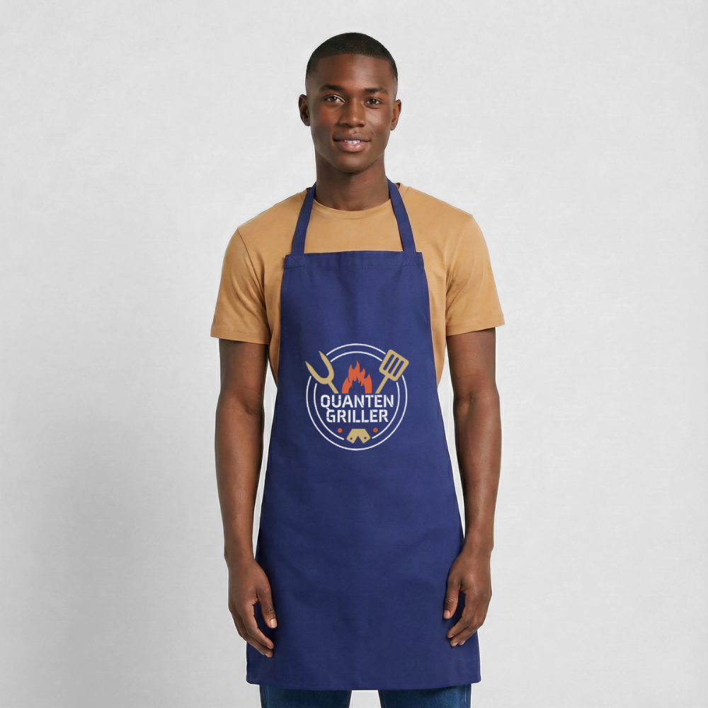 Quanten Griller Kochschürze - Royalblau