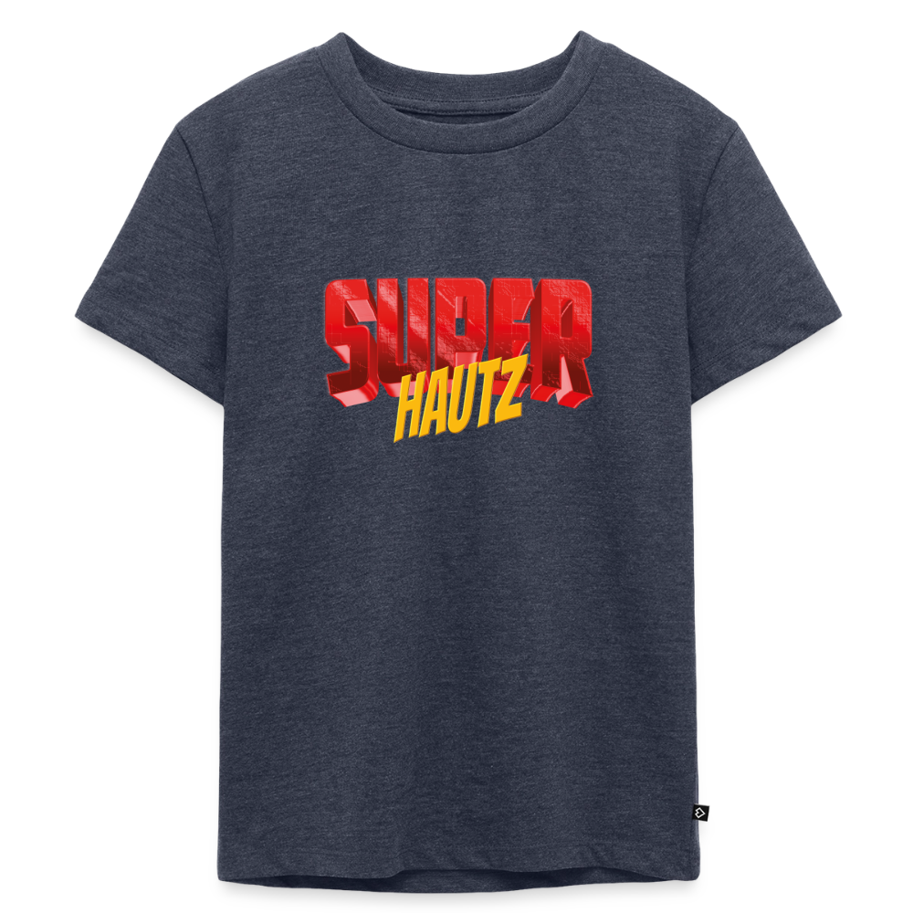 Super Hautz Kinder Premium T-Shirt - Jeansblau 