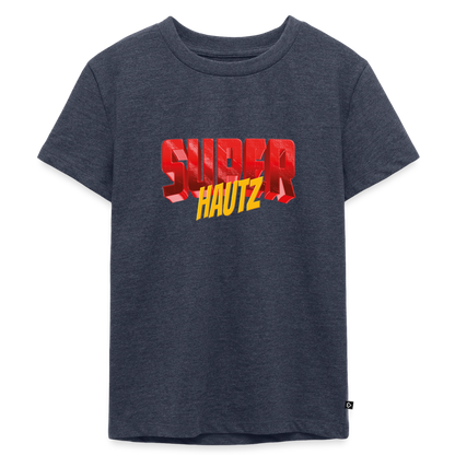 Super Hautz Kinder Premium T-Shirt - Jeansblau 