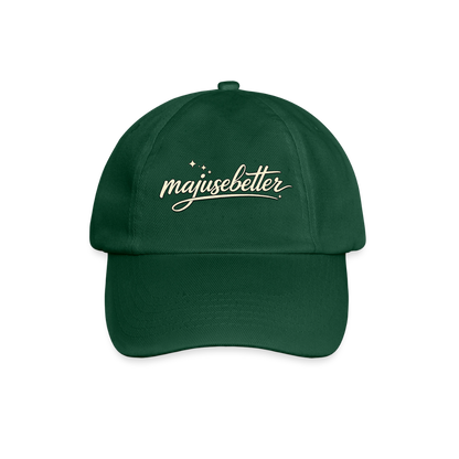 Majusebetter Baseballkappe - Flaschengrün