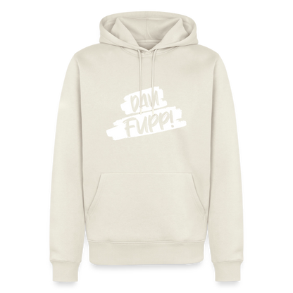 Dau Fupp Männer Premium Hoodie - Naturweiß
