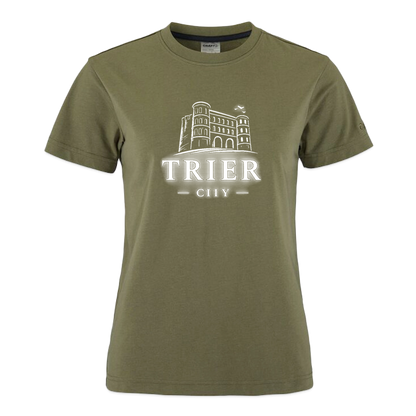 Trier CRAFT Community 2.0 Frauen T-Shirt - Moosgrün