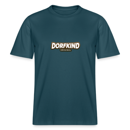 Dorfkind  RELAXED FIT Unisex Organic T-Shirt - Dunkles Petrol
