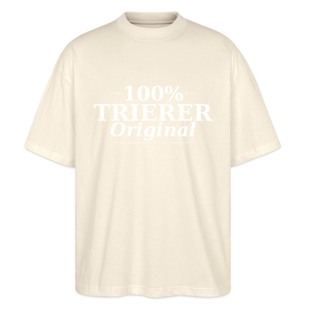Trier Oversized Unisex Bio T-Shirt - Natur