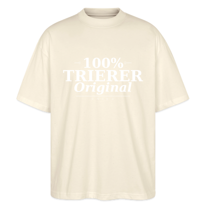 Trier Oversized Unisex Bio T-Shirt - Natur