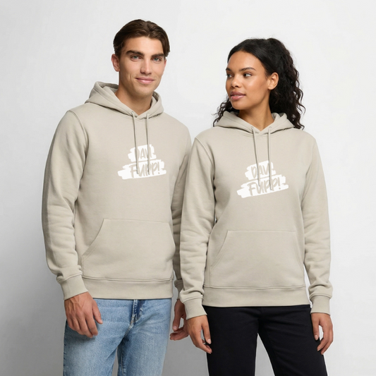 Dau Fupp Männer Premium Hoodie - Beige