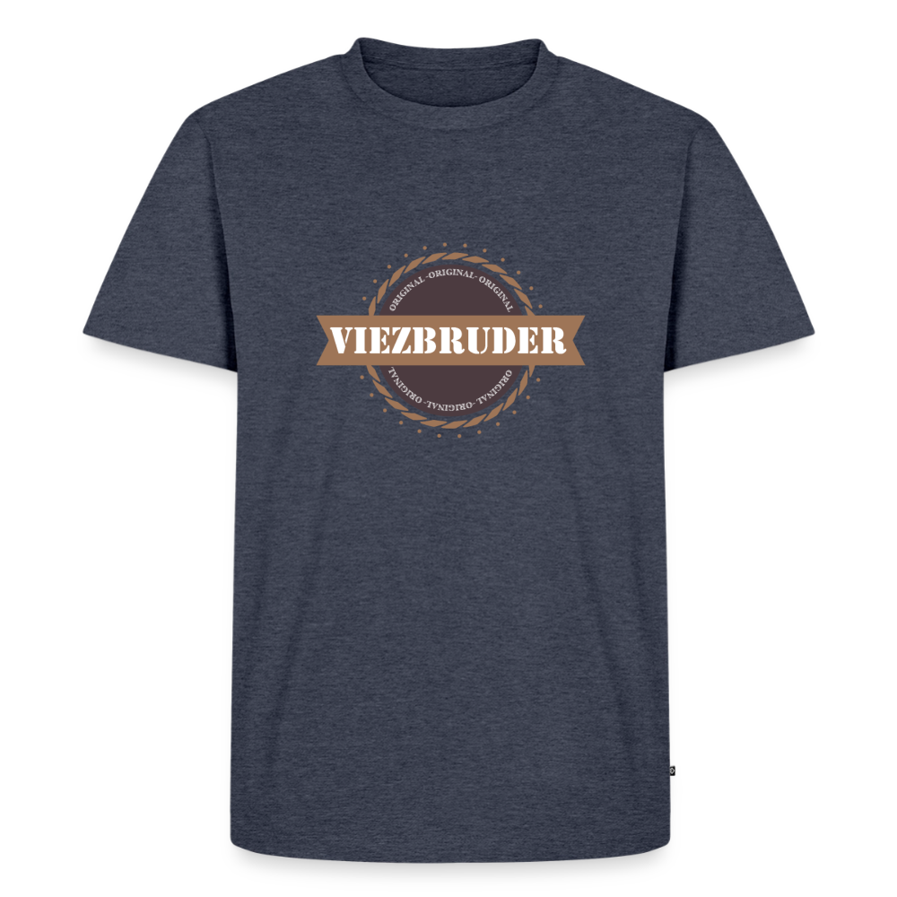Viezbruder Männer Premium T-Shirt - Jeansblau 