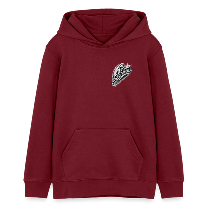 Teenager Organic Hoodie Mini Cruiser von Stanley/Stella - Burgunderrot