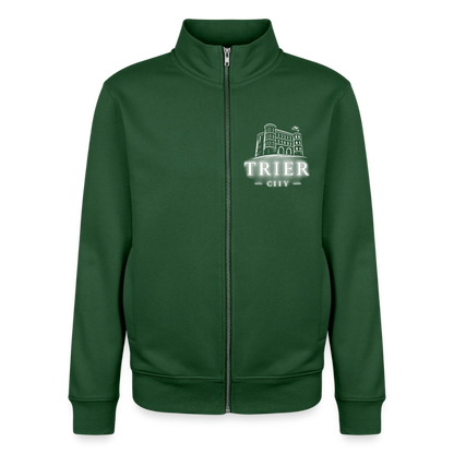 Trier City Unisex Bio Zip Sweatshirt von Stanley/Stella - Flaschengrün