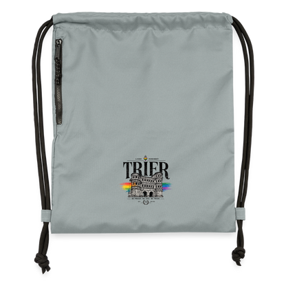 Pride Turnbeutel aus Recycling-Material - Steingrau mineral wash