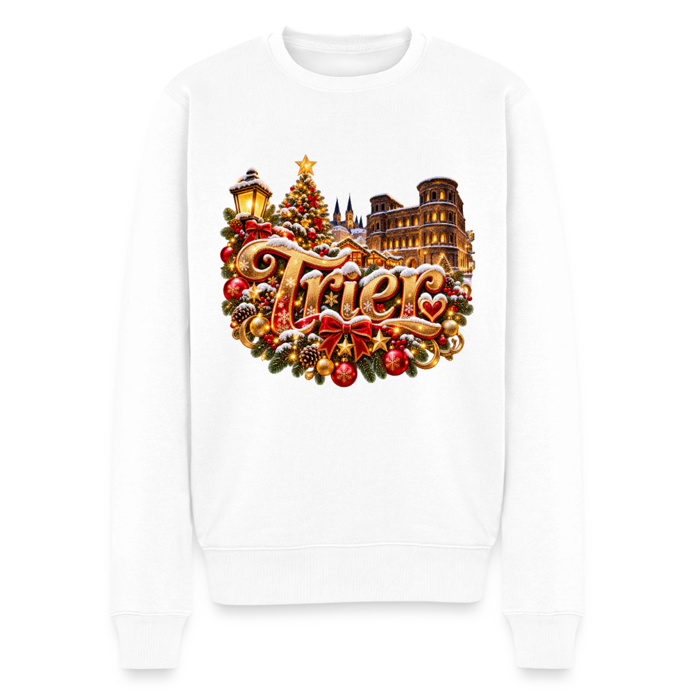 Weihnachten Männer Premium Pullover - Weiß