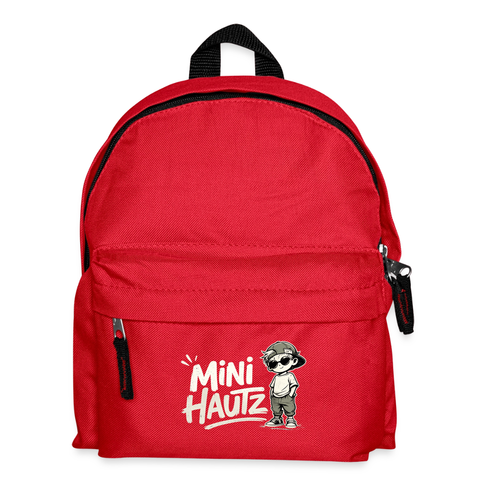 Mini Hautz Kinder Rucksack - Rot
