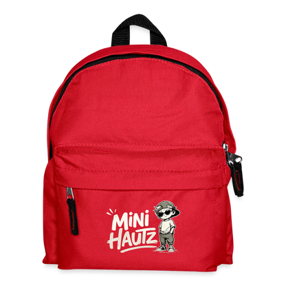 Mini Hautz Kinder Rucksack - Rot