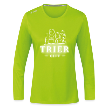 Trier JAKO Frauen Longsleeve Run 2.0 - Neongrün