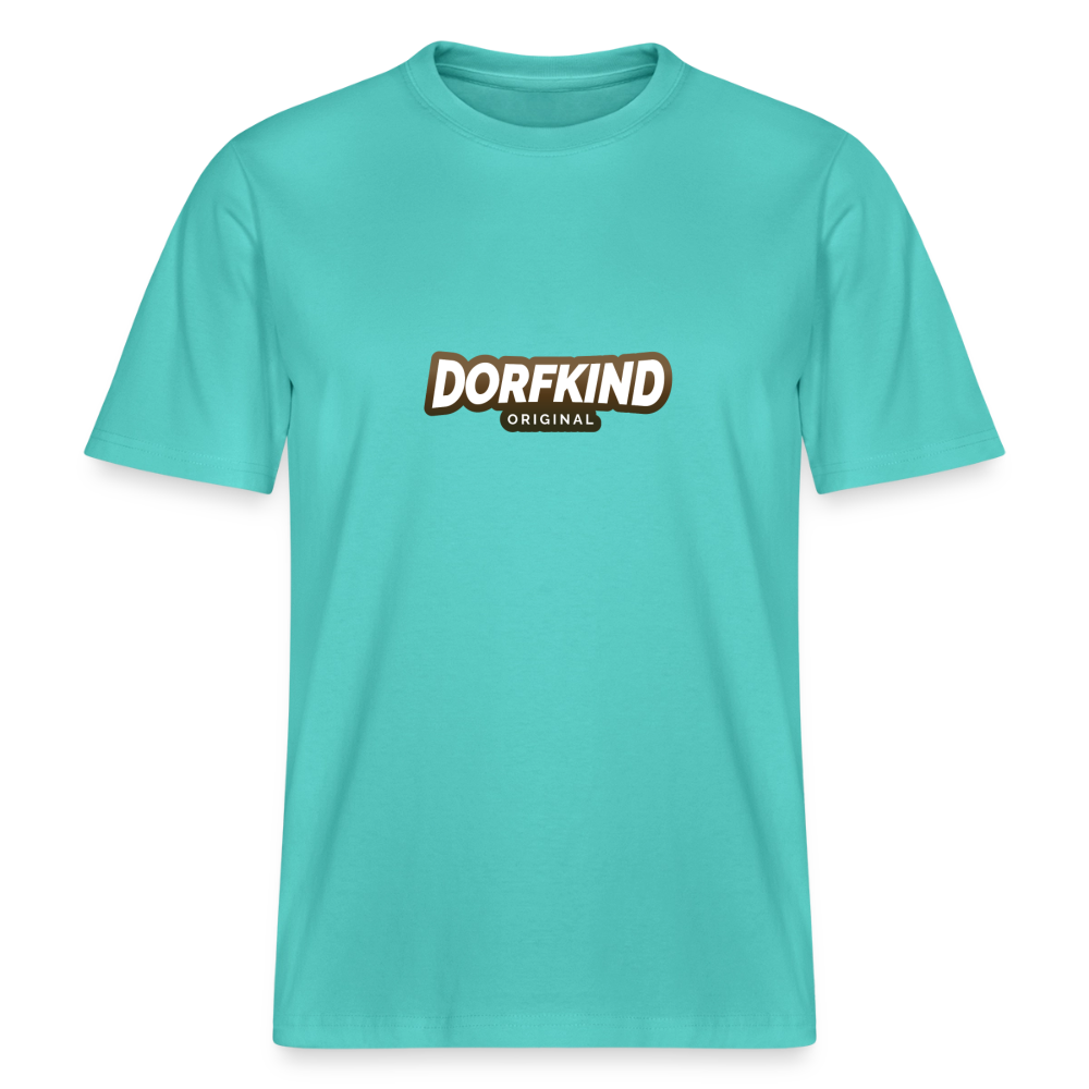 Dorfkind  RELAXED FIT Unisex Organic T-Shirt - Poolblau