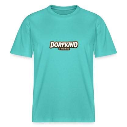 Dorfkind  RELAXED FIT Unisex Organic T-Shirt - Poolblau