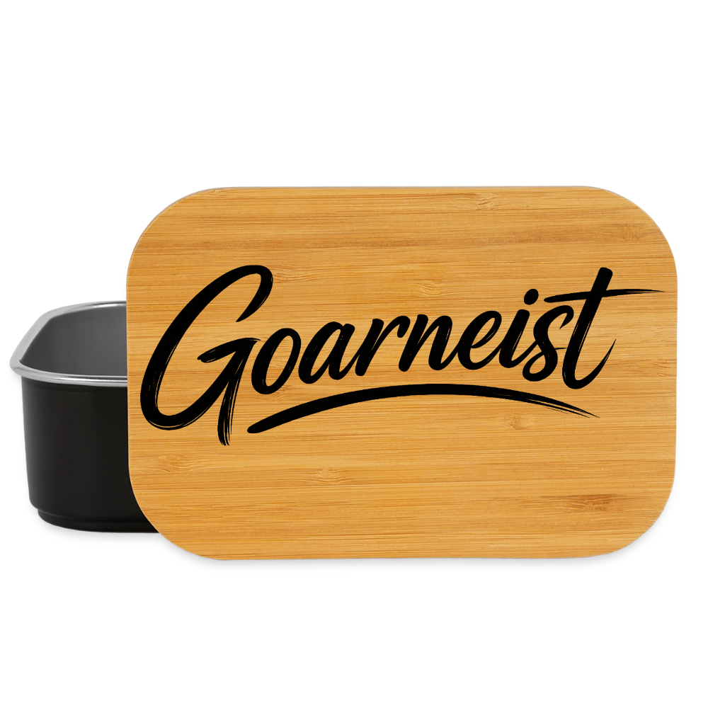 Goarneist Lunch Box - Schwarz