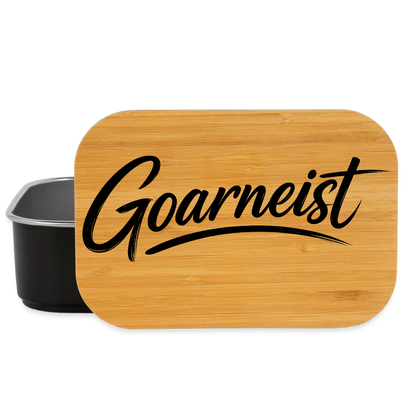 Goarneist Lunch Box - Schwarz