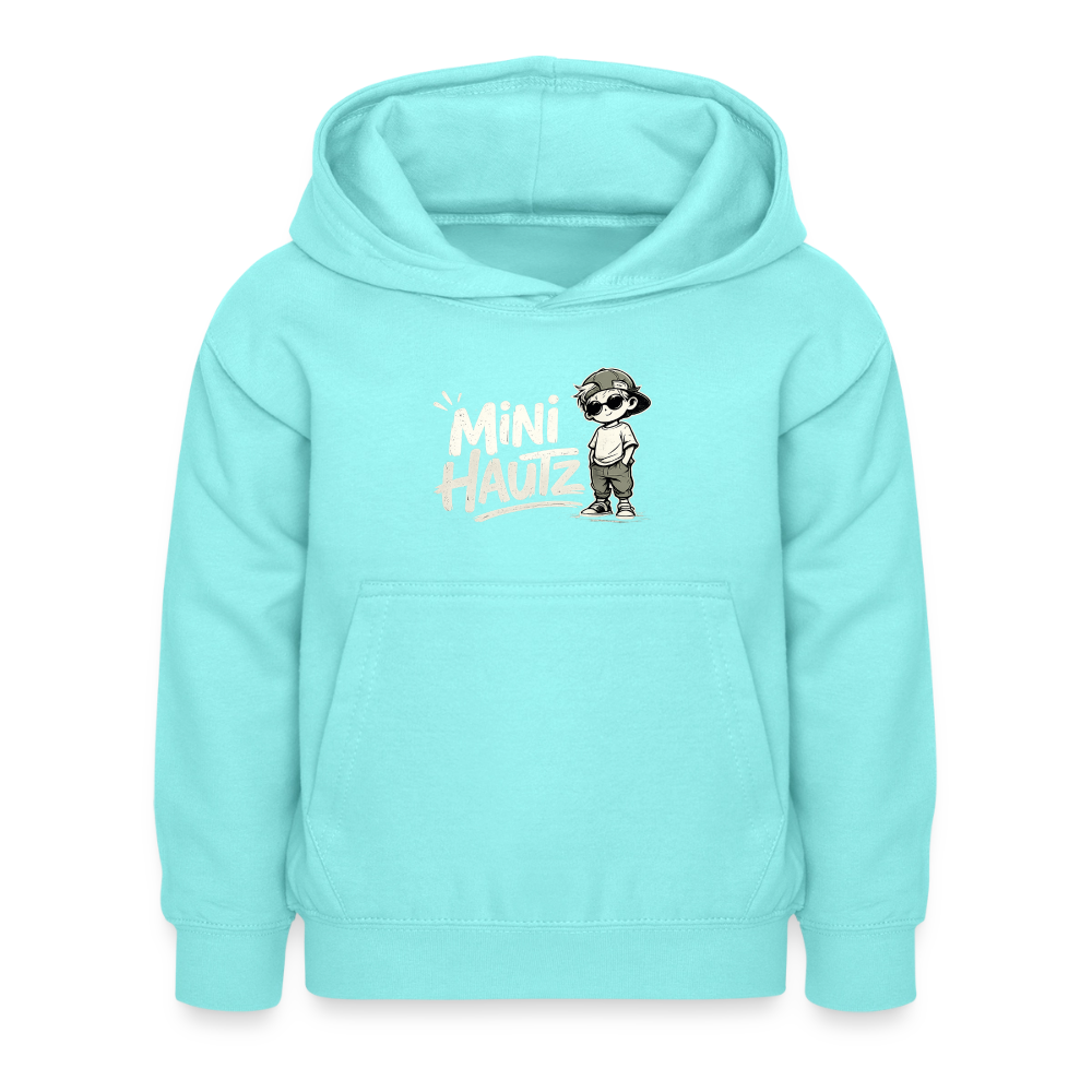 Mini Hautz Kinder Hoodie - Pfefferminze