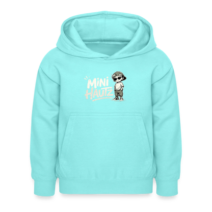 Mini Hautz Kinder Hoodie - Pfefferminze