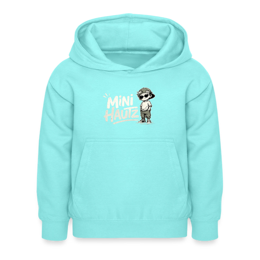 Mini Hautz Kinder Hoodie - Pfefferminze