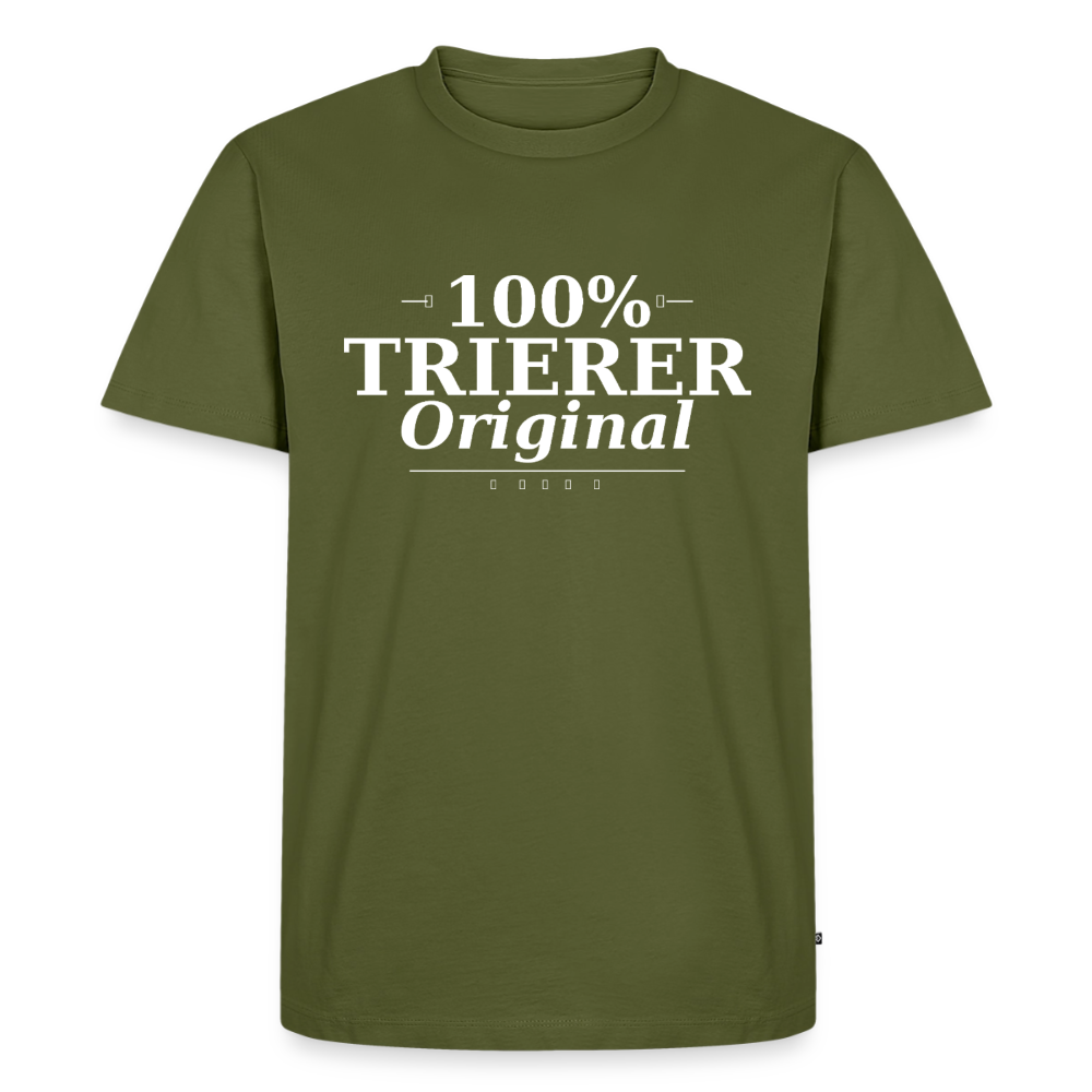 Trier Spruch Männer Premium T-Shirt - Khaki