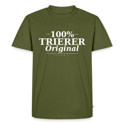 Trier Spruch Männer Premium T-Shirt - Khaki