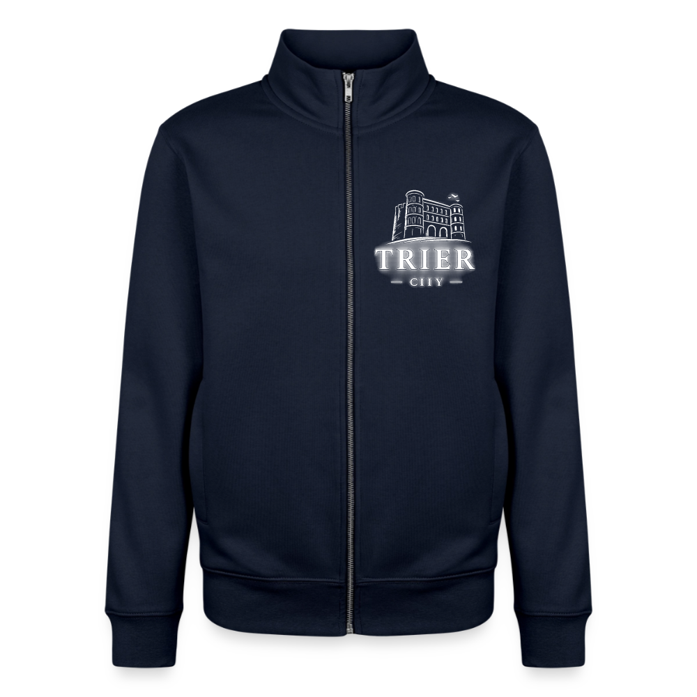 Trier City Unisex Bio Zip Sweatshirt von Stanley/Stella - Navy