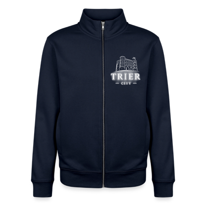 Trier City Unisex Bio Zip Sweatshirt von Stanley/Stella - Navy