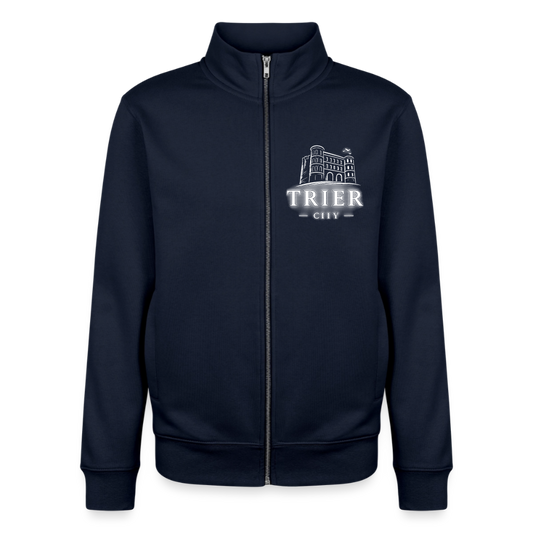 Trier City Unisex Bio Zip Sweatshirt von Stanley/Stella - Navy