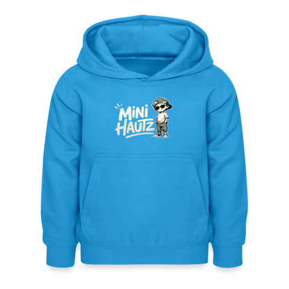 Mini Hautz Kinder Hoodie - Meeresblau