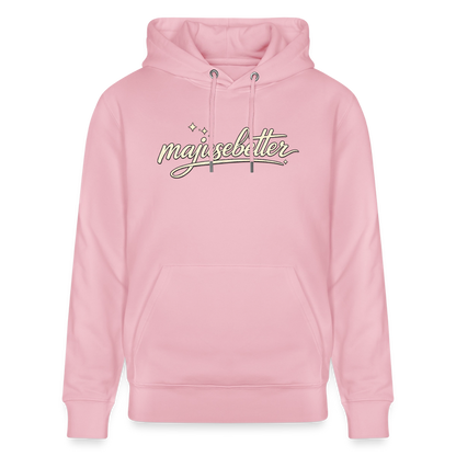 Majusebetter Unisex Bio-Hoodie CRUISER - Hellrosa