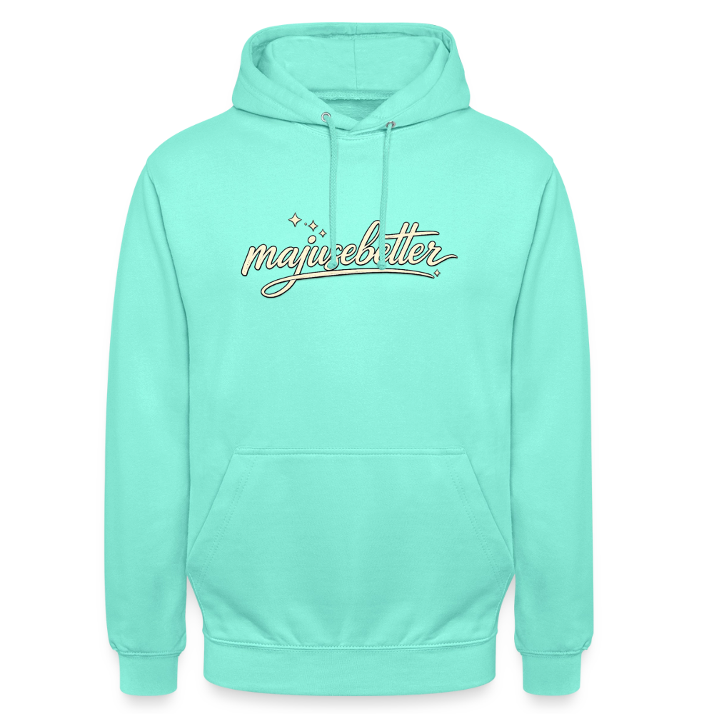 Majusebetter Unisex Hoodie - Mint