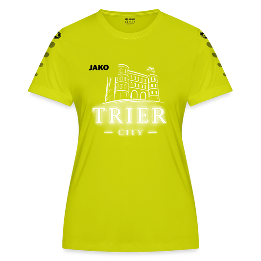 Trier JAKO Frauen Trikot Team - Limettengrün