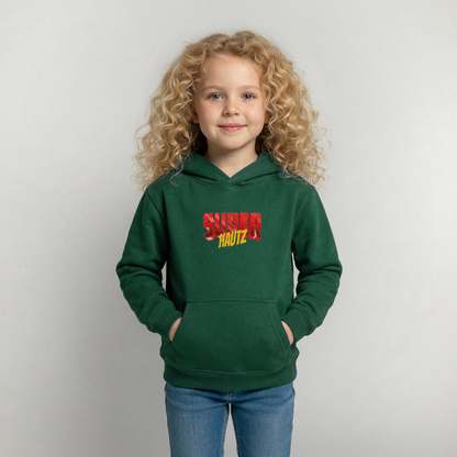 Super Hautz Kinder Hoodie - Flaschengrün