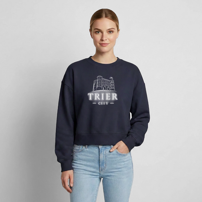 Trier Relaxed Frauen Organic Sweatshirt – DIS54 - Navy
