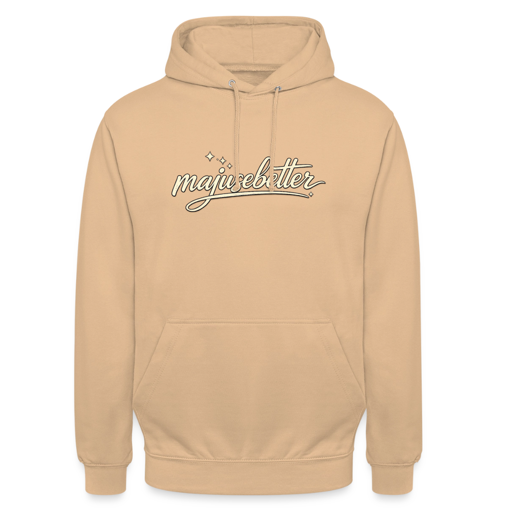 Majusebetter Unisex Hoodie - Pfirsich