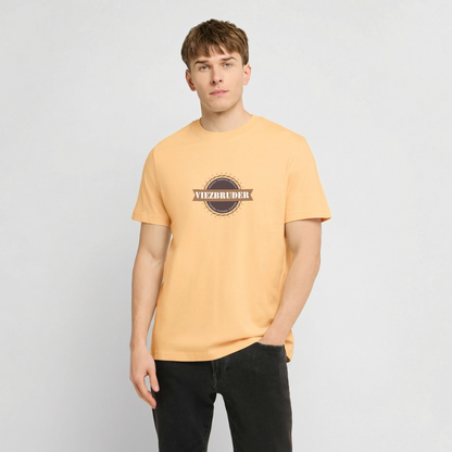 Viezbruder  RELAXED FIT Unisex Organic T-Shirt - Hellgelb